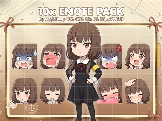 Iino Miko Chibi Emotes, Kaguya-sama Anime Stickers (digital Download) - Etsy Canada