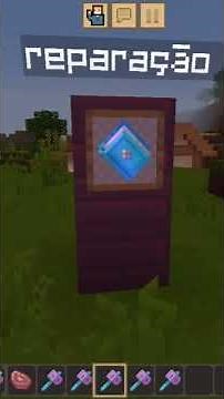 os melhores encantamentos para colocar na clava do minecraft#minicraft#shorts