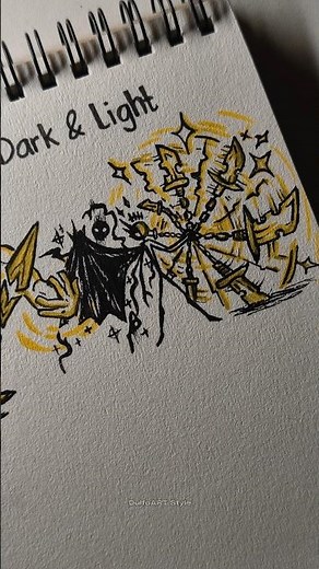 How to draw stickman with (dark & light) #drawing #stickman #tutorial #fpy #howtodraw #easydraw