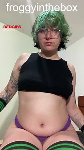 Creator: @FroggyintheboxSource on RedGIFs: https://t.co/JDAqummff9#tease #striptease #amateur