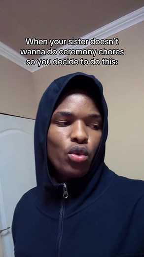 When Your Sister Refuses Ceremony Chores: Cute Sibonelo 4K Moment