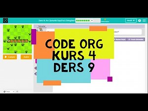 Code Org Kurs 4 Ders 9 Arı For Döngüleri Cevapları - Code.org Ders 9