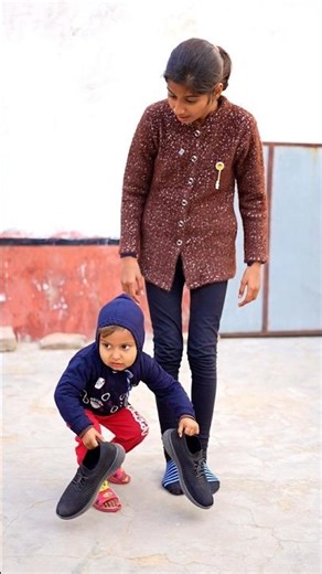 Rudra Shoes 👞👟 Chor Bana #shorts #shoes #prank #winter