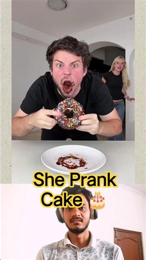 She Prank a Cake 😱🎂