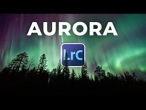 How to Edit The Northern Light Images in Lightroom