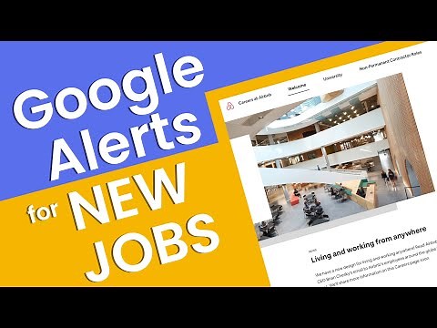 How to Set Up Google Alerts for New Jobs 🔔 | Get Notified ASAP