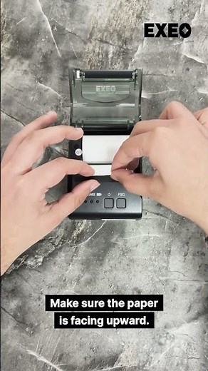 How to Load Receipt Roll | EX-5810 Portable Thermal Receipt Printer