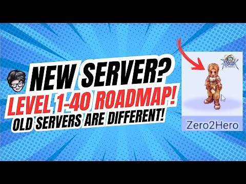 The Ragnarok SEA Beginner's Guide: Level 1 to 40 in a NEW SERVER!