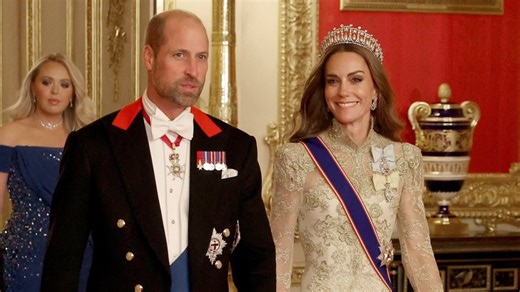 Royal family faces new divisions after positives of tea and Trump