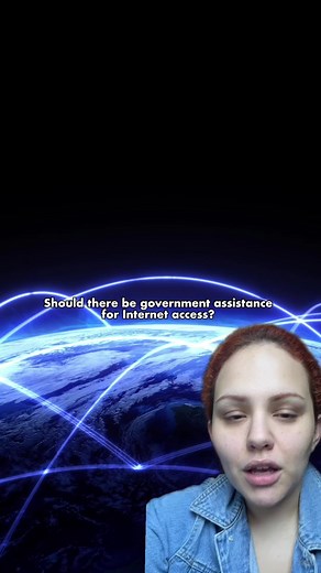 Should there should be government assistance for internet programs? See more. | CGTN America