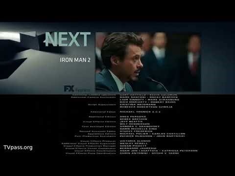 Iron Man (2008) end credits (FX live channel)