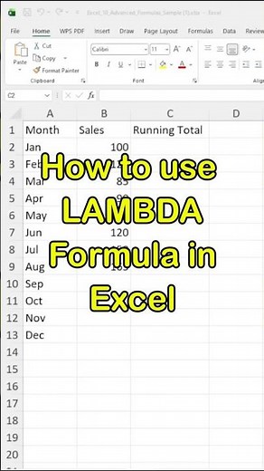 Excel Running Total Formula You NEED to Know! 🔥 #exceltips #excelformula #excelshorts