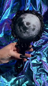 Feel like a true Moon Beauty with our Moon Beauty Mirror 🙂‍↔️🌙✨ the perfect and most magical accessory ✨ | Black Moon Cosmetics