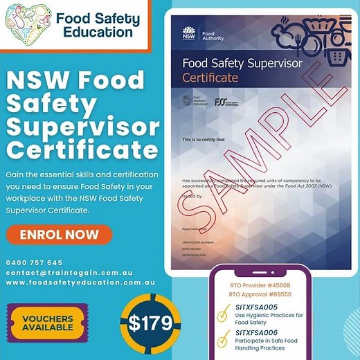 Don't Wait Until It's Too Late | Get Food Safety Certified