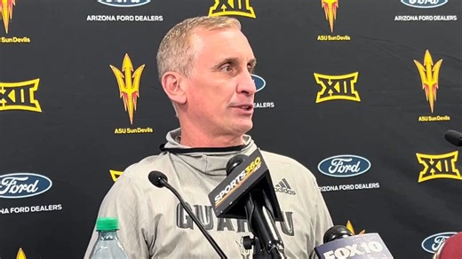 Arizona State Sun Devils head men's basketball coach Bobby Hurley on his team's character on senior night