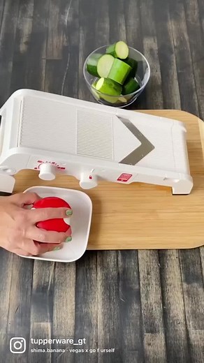 Descubre los Cortes del Mando Chef de Tupperware