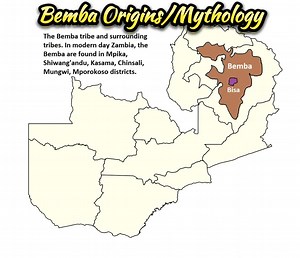 The Mythical Origins of the Bemba Tribe in Zambia and Congo