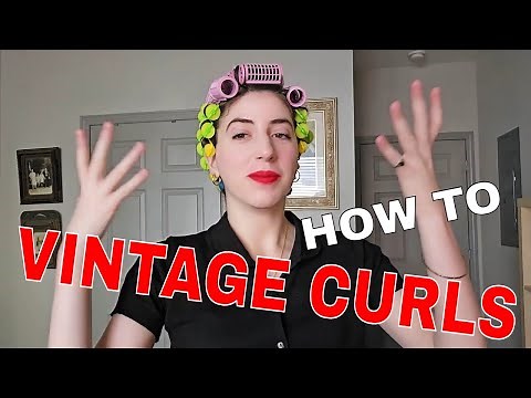 EASY VINTAGE HAIR TUTORIAL | 1950s Hairstyle Tutorial