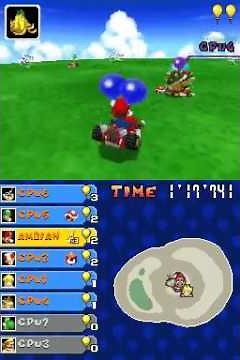 Mario Kart DS: Beta MR_Stage1 Balloon Battle Course