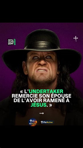L'histoire de l'Undertaker et sa conversion au christianisme