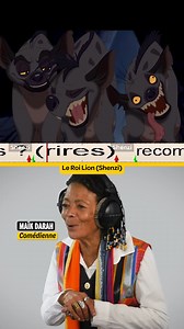 Maik Darah est venue redoubler une scène du Roi Lion, en incarnant cette fois-ci les fameuses hyènes, personnages iconiques du film ✨ Un film culte qui a bercé notre enfance 🥰 Une note sur 5 pour "Le Roi Lion" ? | AlloCiné