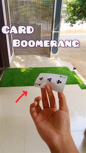 The Omnido on Instagram: "This card doesn’t fly… it comes back 🃏🔥 Learn the classic card boomerang throw Try it and tell me if it worked for you! #cardtrick #boomerang #malayalam #keralagram #cardtricks"