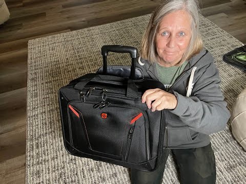 Rolling Laptop Bag – Water-Resistant Business Carry-On