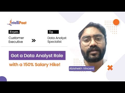 Got a Data Analyst Job | Best Data Science Course Online - Intellipaat Review