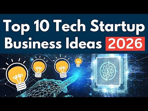 Top 10 Tech Startup Business Ideas for 2026