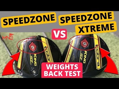 Is It The Same Driver? Cobra SpeedZone VS SpeedZone Xtreme Weights Back Test