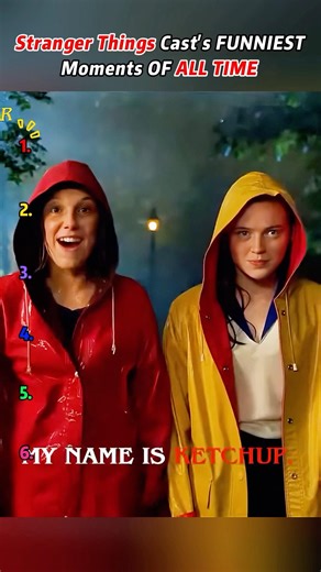 Stranger Things Cast’s FUNNIEST Moments OF ALL TIME #StrangerThings5 #MillieBobbyBrown #funny