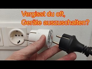 Automatically switch off the socket after X minutes when the device is on (emergency shutdown)