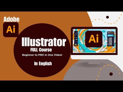 Adobe Illustrator FULL Course 2025 (4+ Hours) - Beginner to PRO in One Video!