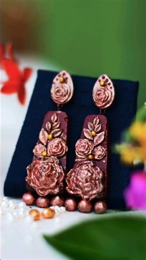 Trending Handmade Terracotta Earrings 💥🔥 #shorts #trending