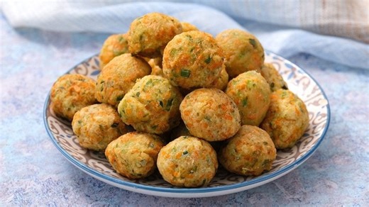 Veggie Spoon Fritter Balls