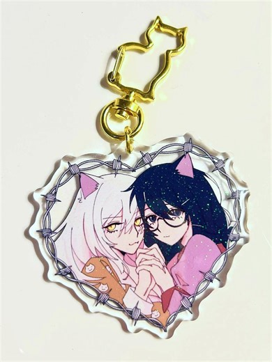 Tsubasa Cat Charm - Etsy