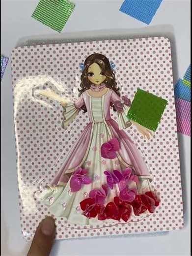 Gul Princess Sticker Dress 👗✨