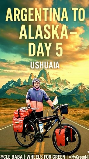 Albatross in Falkland island #albatros #antartica #cyclebaba #travelreels | Cycle Baba