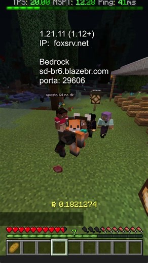 Melhor Servidor SMP Semi Anárquico BR Bedrock e Bedrock Edition Livre
