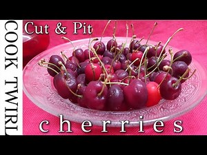 How to Cut and Pit Cherries | Easy Deseeding Method