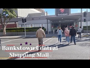 Sydney Walk Tour Around Bankstown Central Shopping Mall 4K HD| Click & Collect Day!