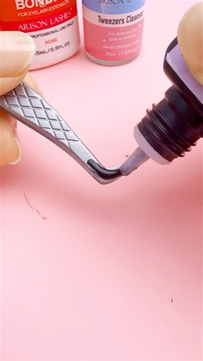 Glue On Tweezers? Clean It Fast 🧴