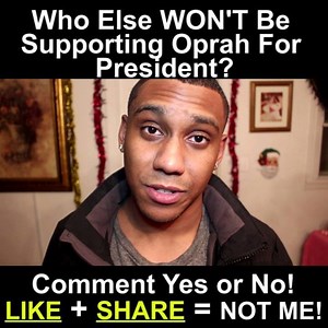 1.4M views · 8.7K reactions | The Media is saying Oprah Winfrey will be our next President in 2020, I couldn't disagree more. Who else won't be supporting her? Like The Colored Conservative If You Won't be supporting her! (Twitter: marklutchman) | American Resolve | Facebook