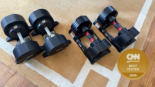 The best adjustable dumbbells of 2026, tried and tested | CNN Underscored