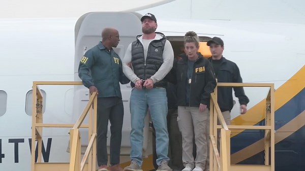 Ex-Olympian, alleged drug kingpin Ryan Wedding escorted by FBI after capture