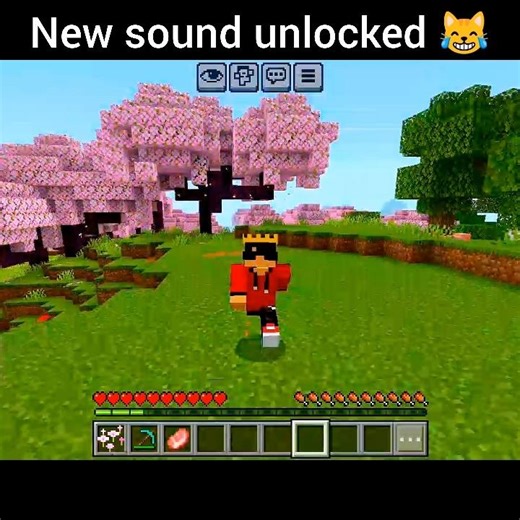 Minecraft But Fall Damage Sound Is Cursed 💀😂 #minecraft #gaming