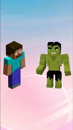 herobrine Vs Hulk Battle 🔥 | Who Will Win ? #minecraft #shorts
