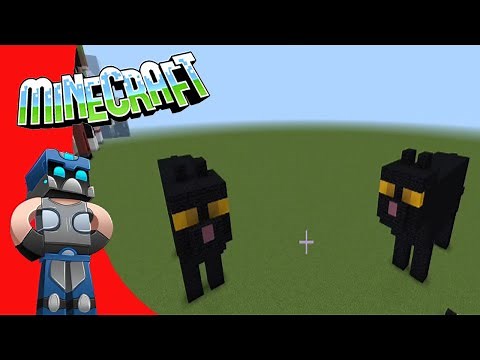 Minecraft: How to Make a Black Cat Tutorial