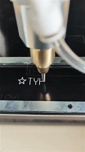 Amazing Machine Writing on Metal 😲⚙️
