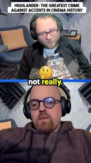 Why is the Scottish hero speaking French in Highlander?